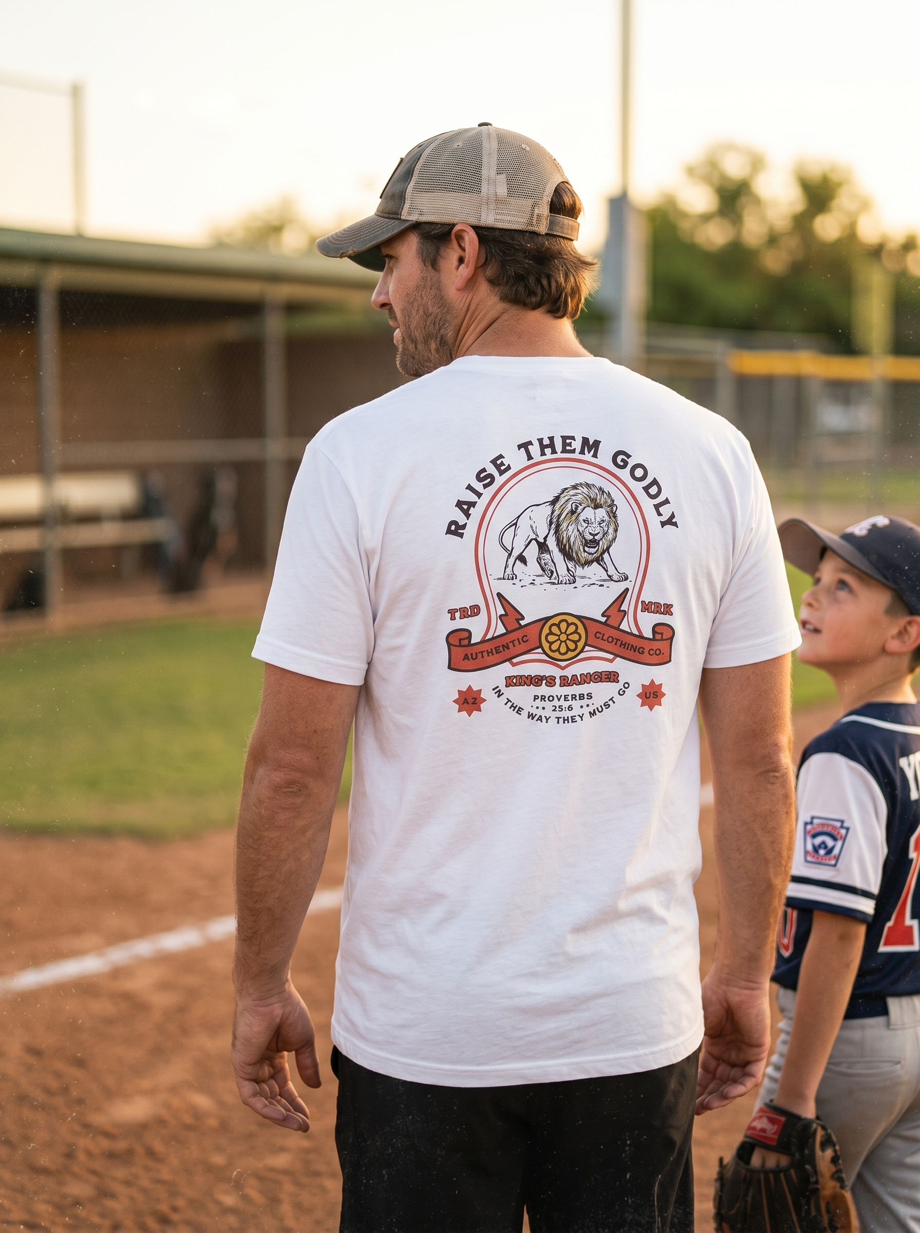 Raise Them Godly - Relaxed Tee